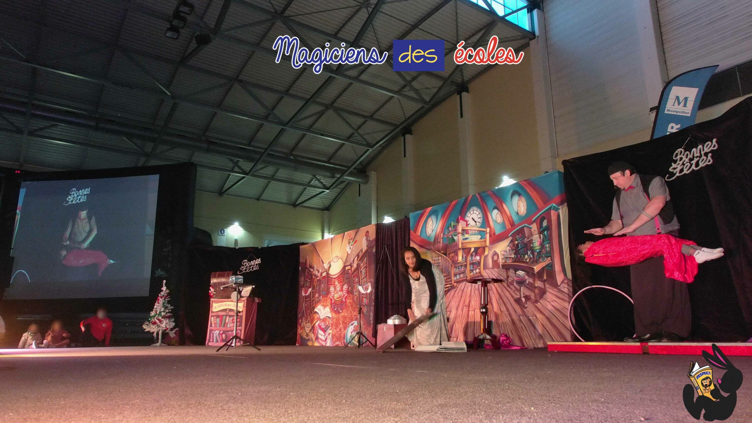 Magicien grand levitation