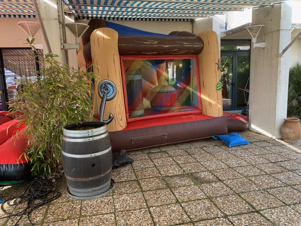 Structure gonflable pour anniversaire enfant