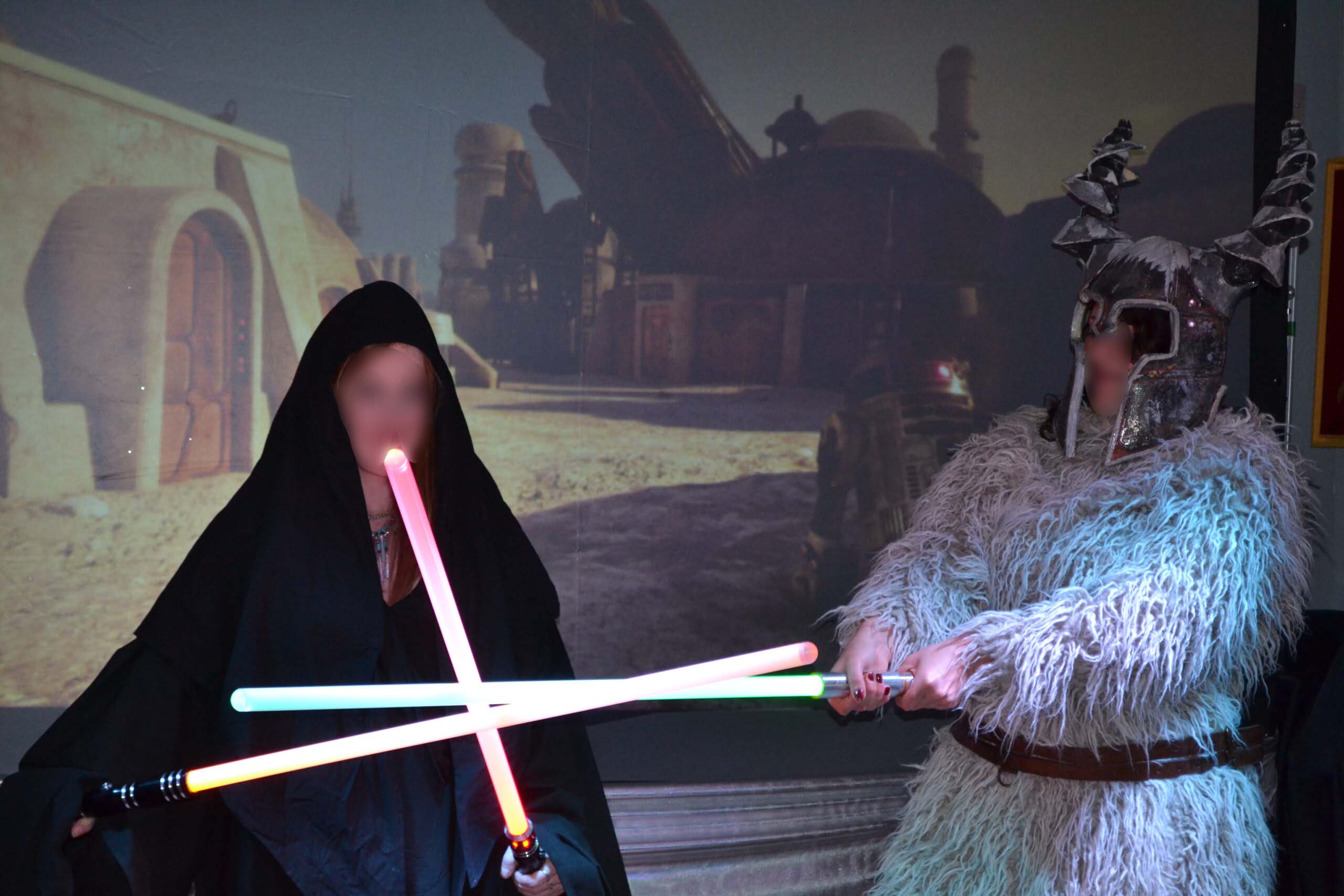 Mise en situation Sabre Laser Anim’RJ