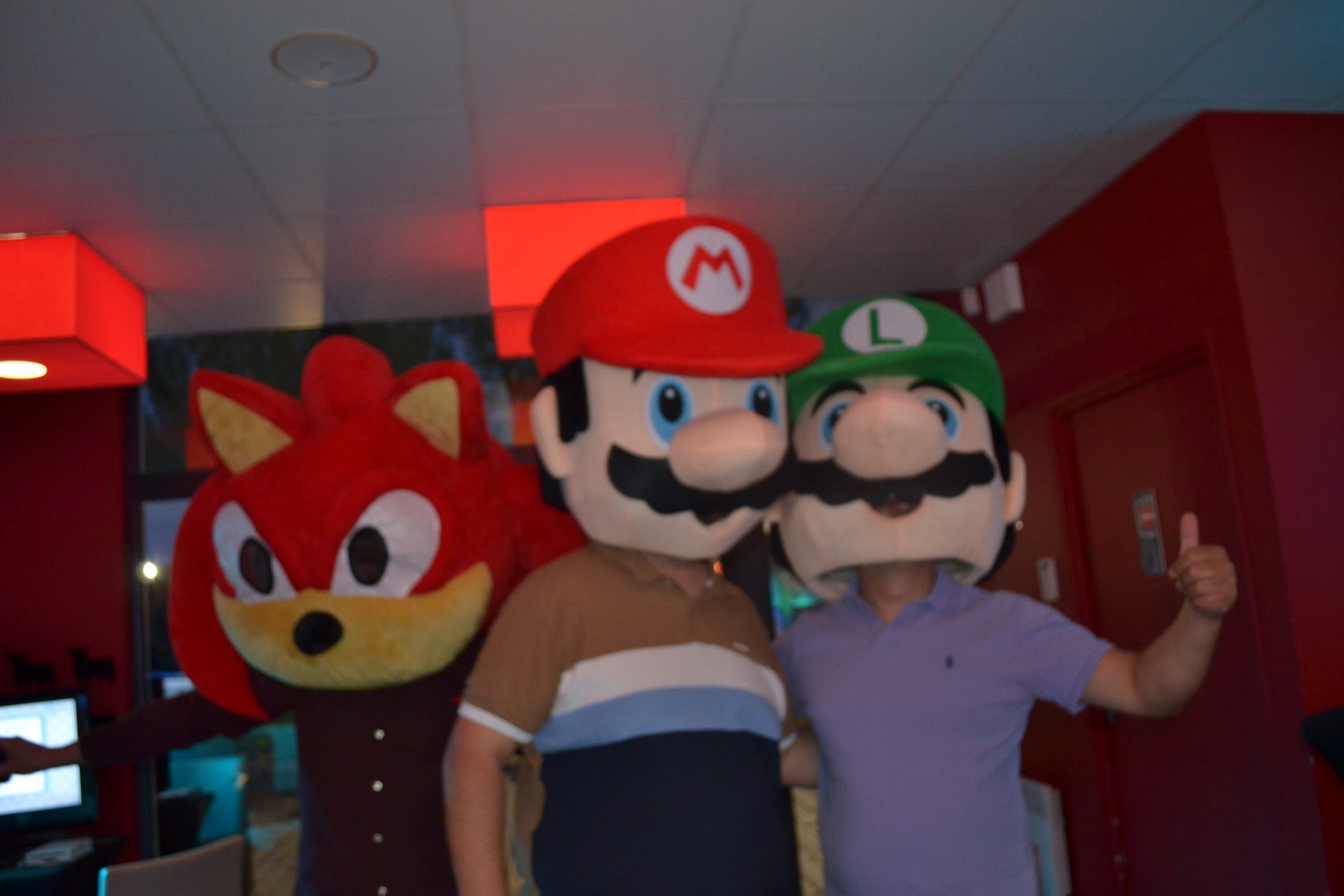 Déguisement têtes Mascotte Retro Gaming Anim'RJ