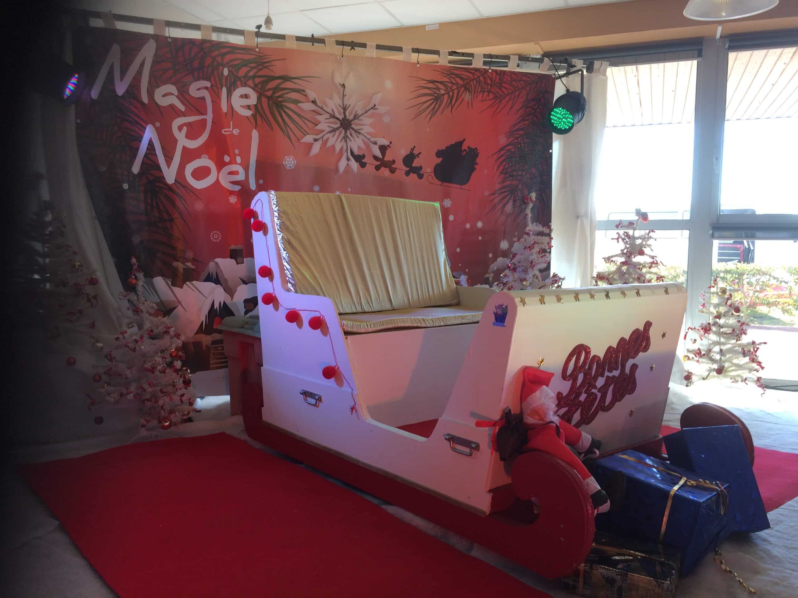 Traineau de Noël Anim’RJ