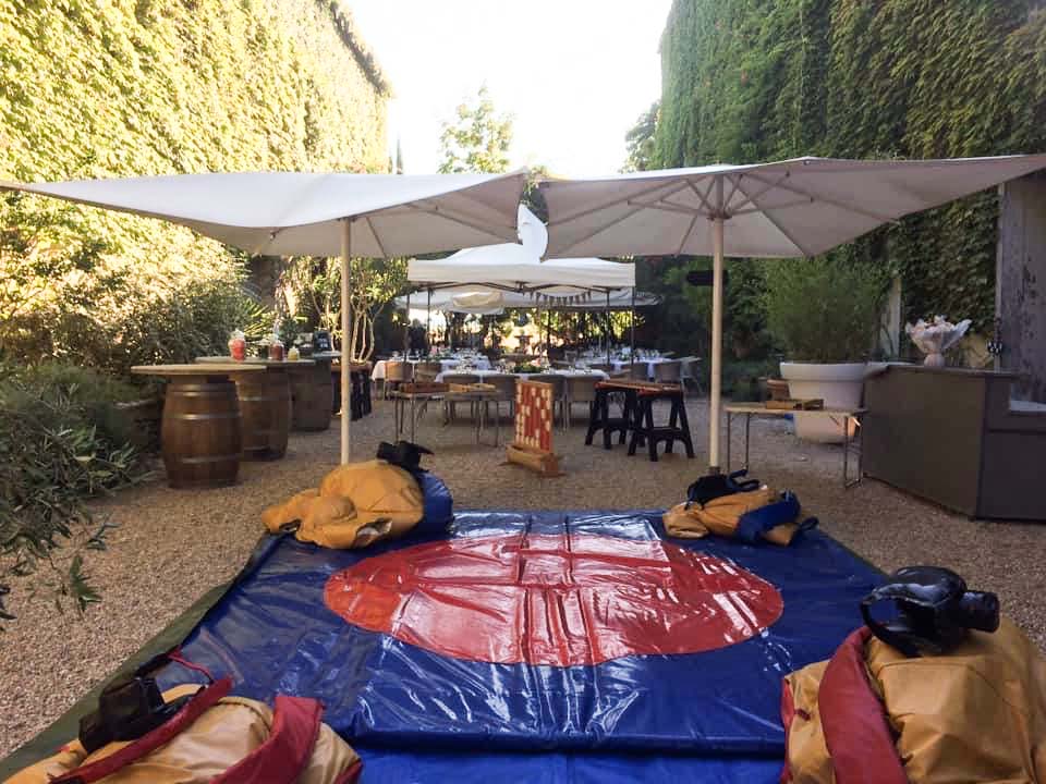 Préparatif et installation Tatamis et Sumos