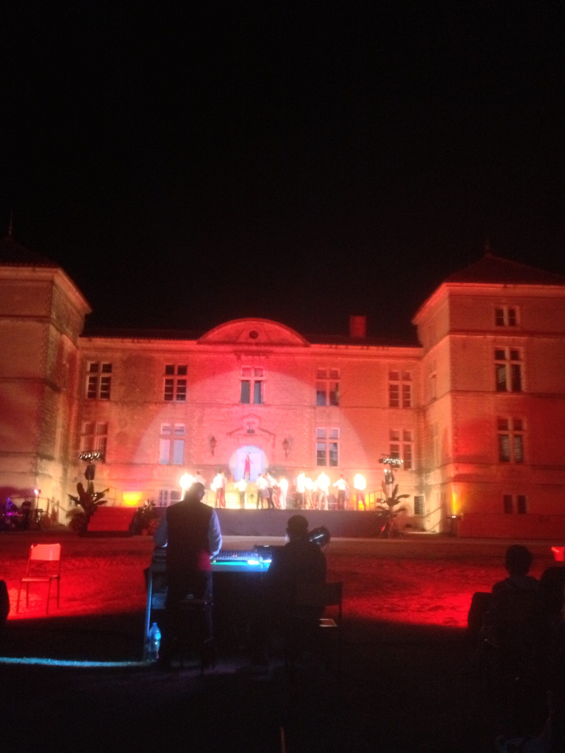 Sonorisation et mise en lumière Chateau Anim’RJ