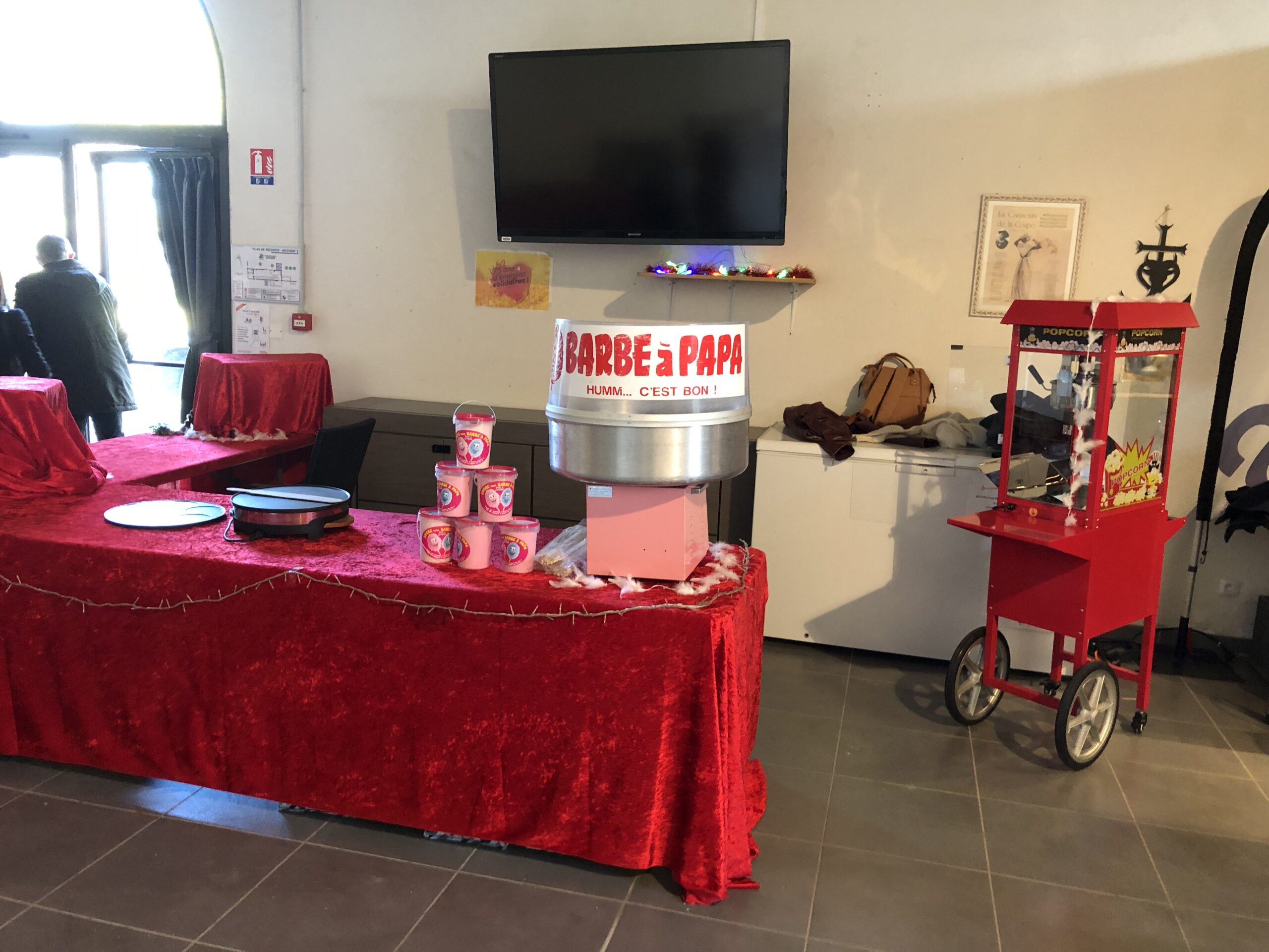 Barbe à papa Anim’RJ Foire