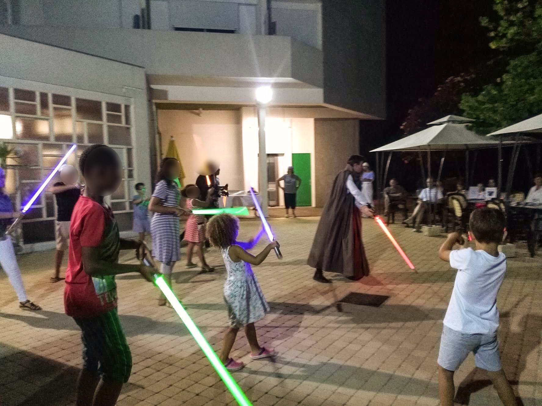 Déambulation Sabre Laser Camping Anim’RJ