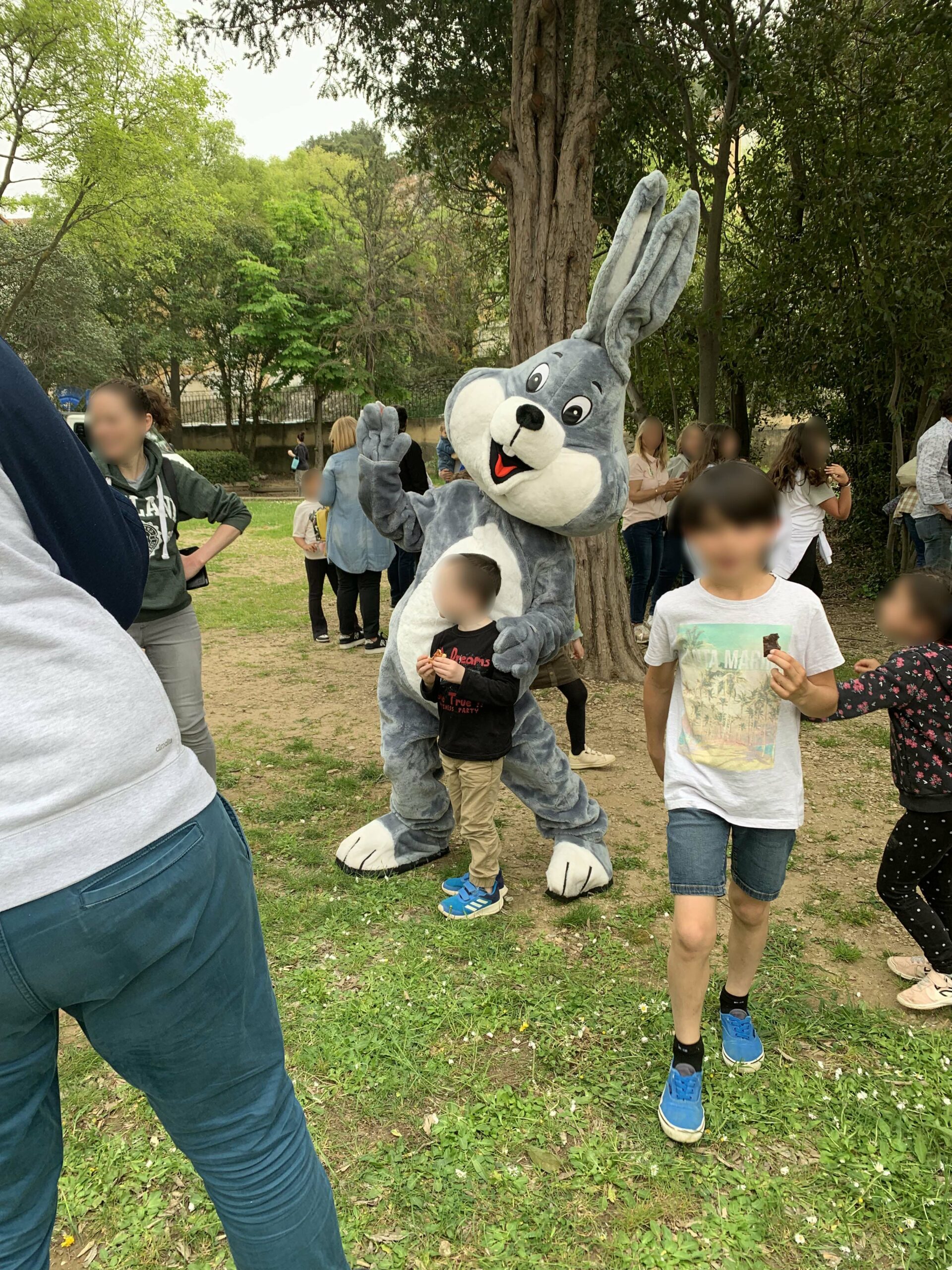 Animation Mascotte Lapin de Pâque