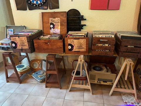 La collection du bar à Vinyle de Anim'Rj