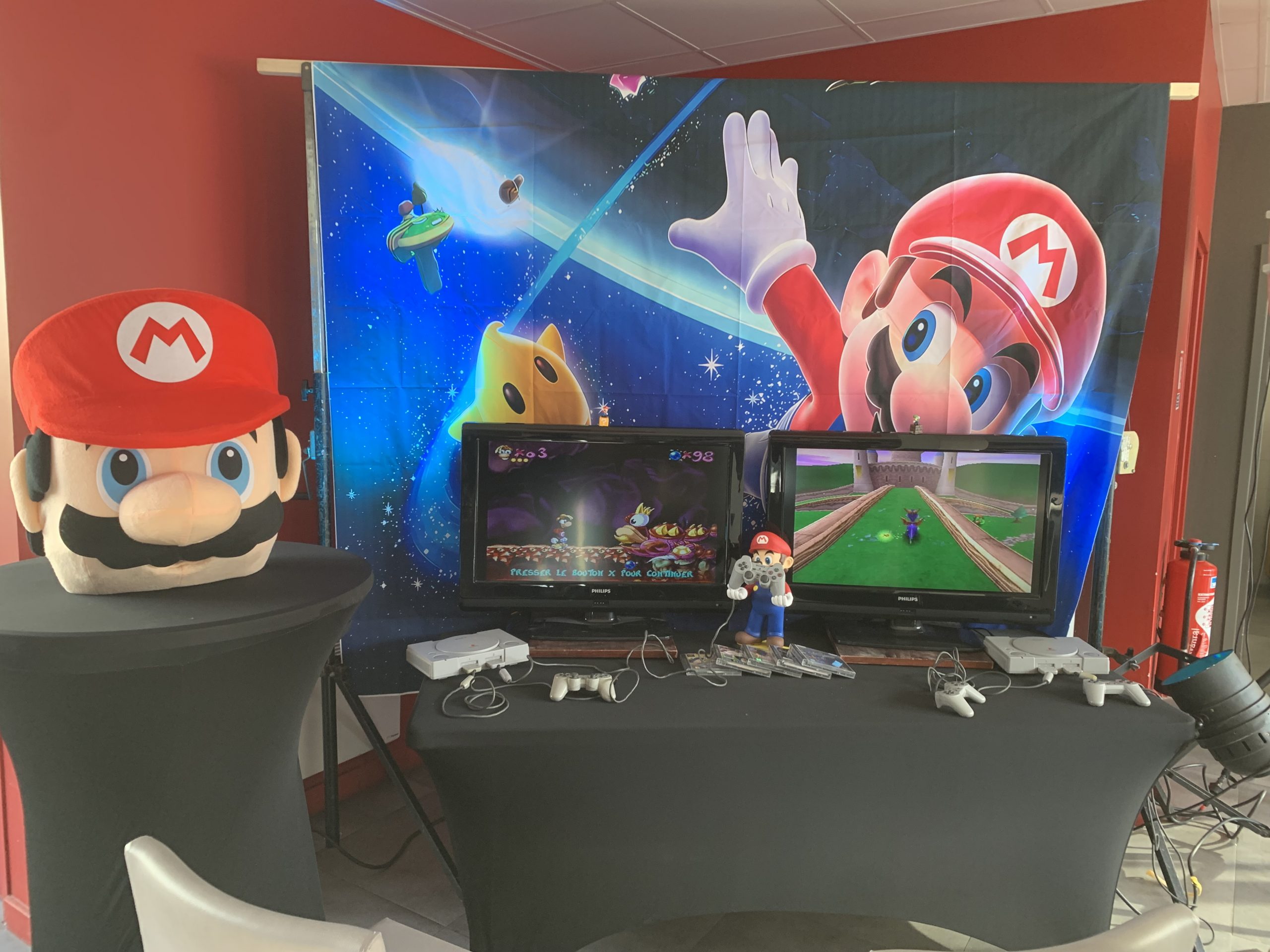 Retro Gaming Anim'RJ en location