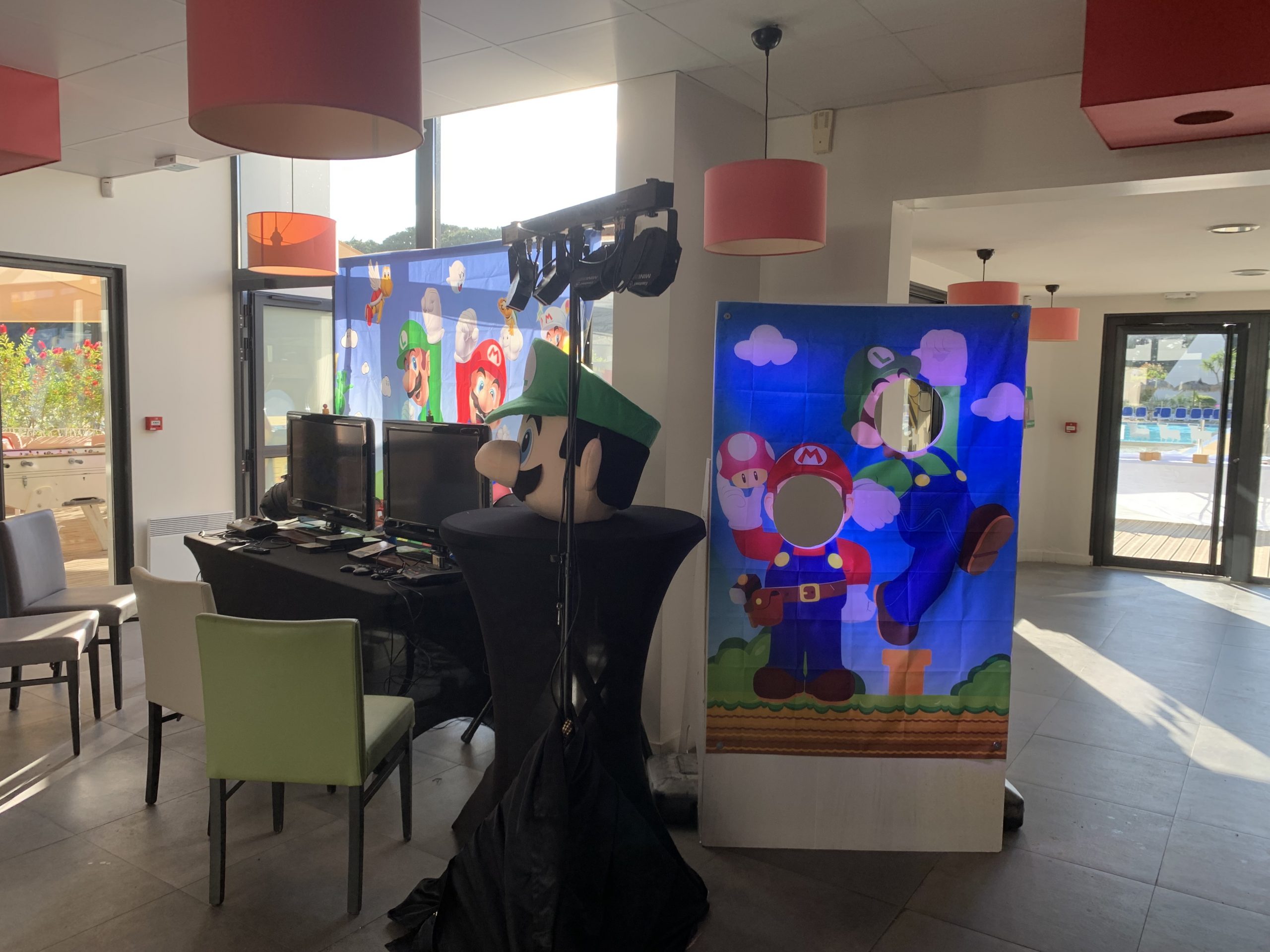 Le retro Gaming dans un village Vacances avec Anim'RJ