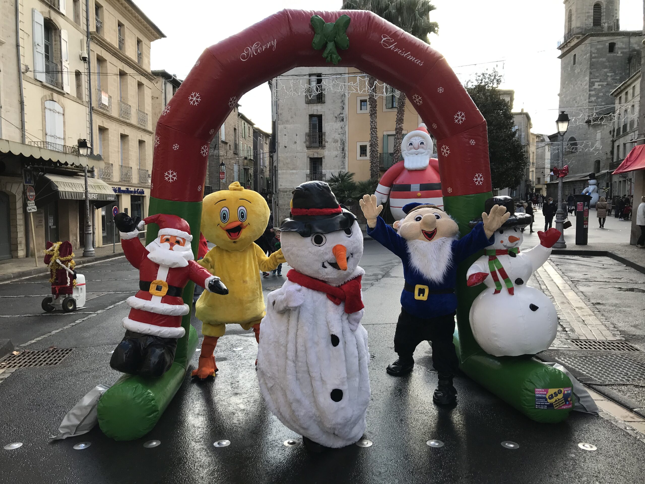 Mascottes de Noël