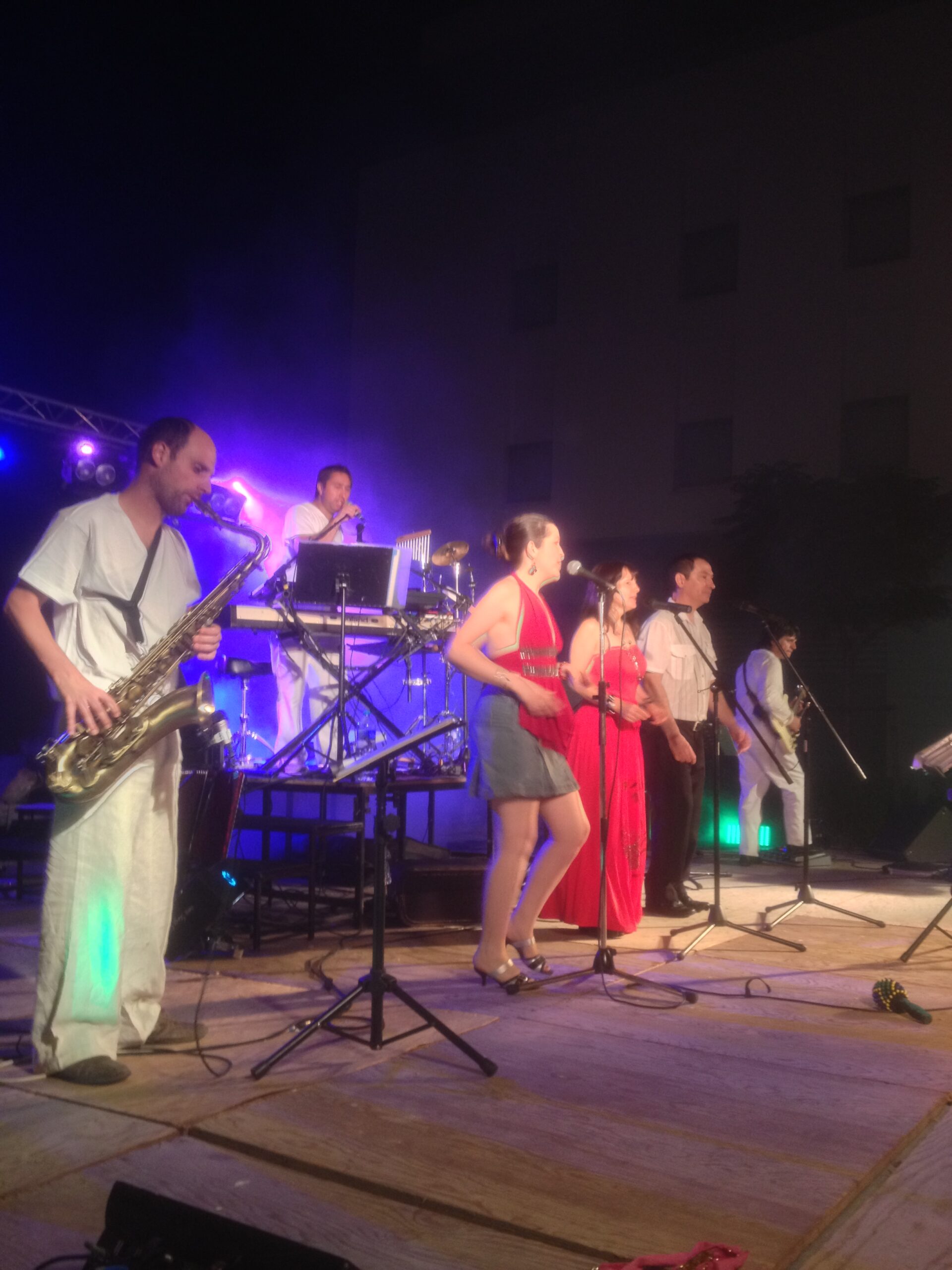 Sonorisation groupe de musique