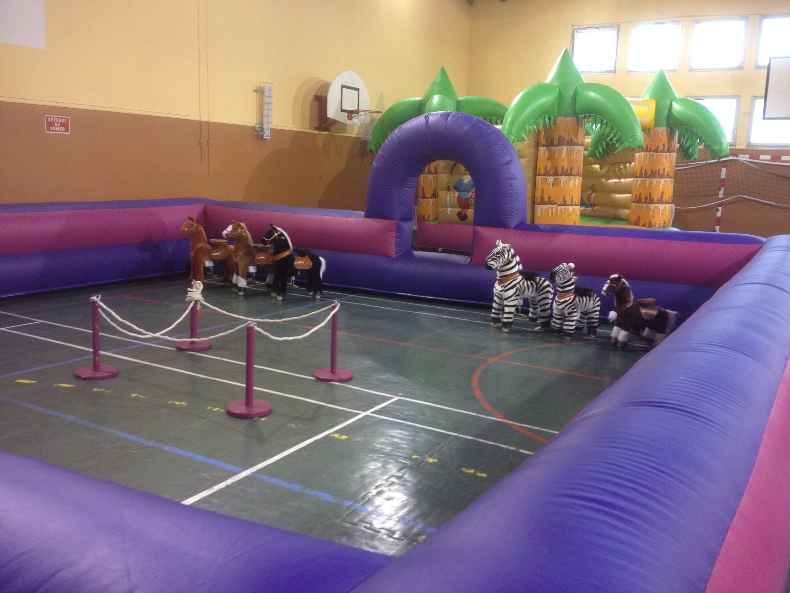 Jeu chevaux anniversaire enfants 
