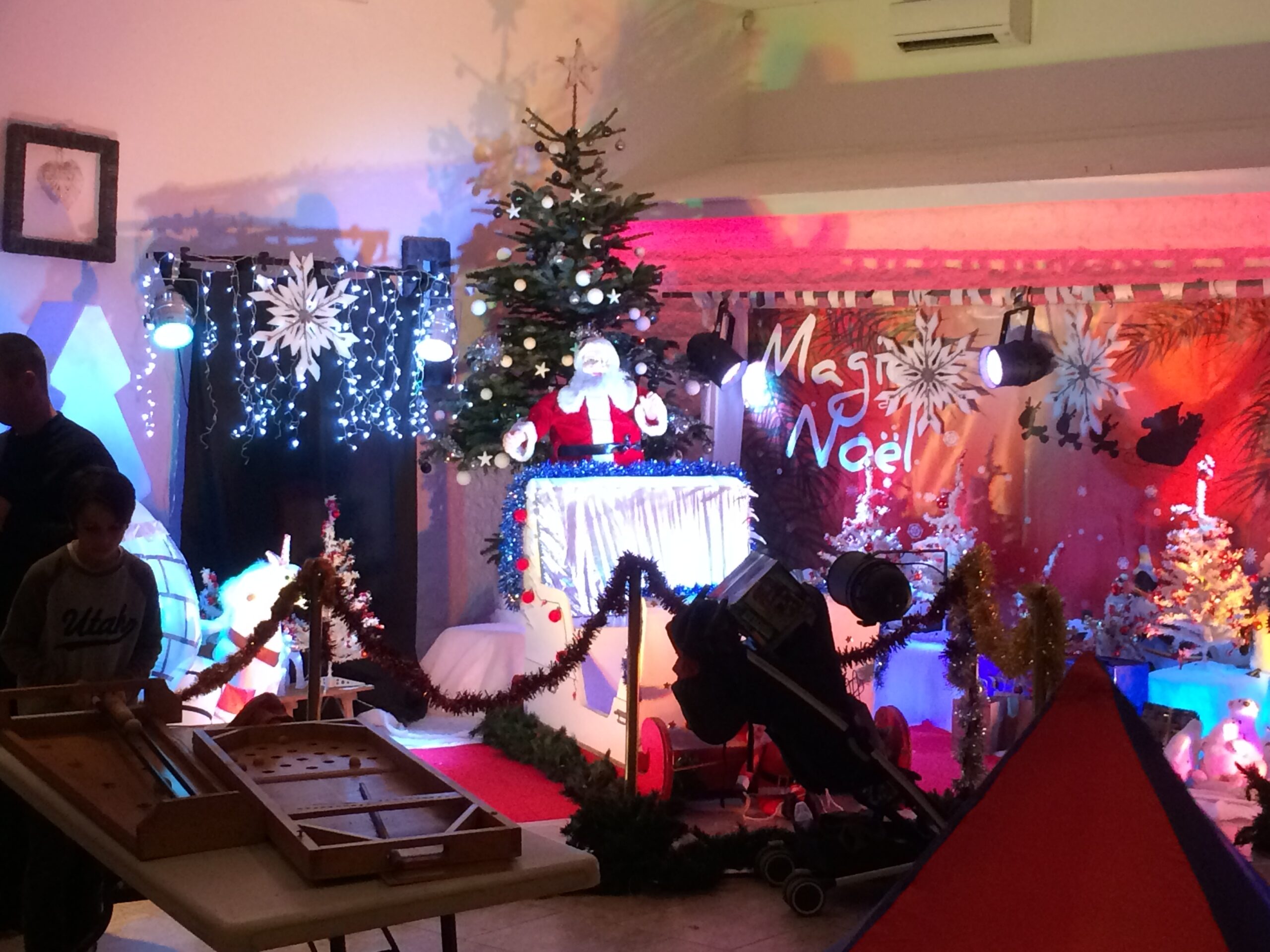 Décor de noël Anim’RJ