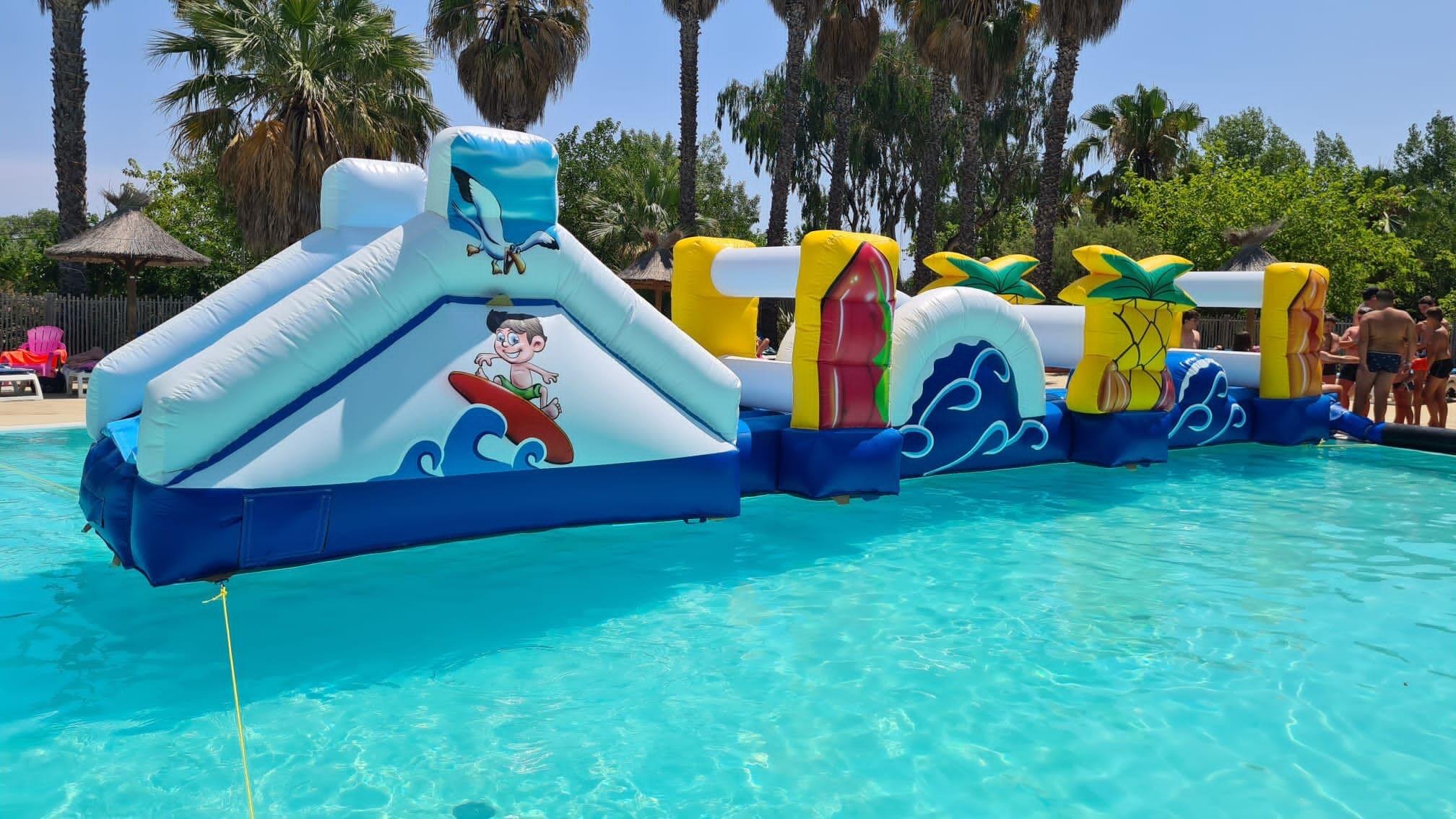 structure aquatique piscine